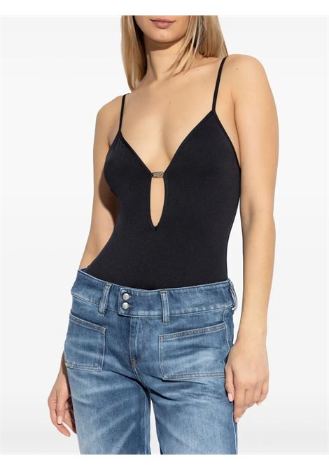 bodysuit ufby-oval-d donna nero DIESEL | A15225 0IKBN9XX